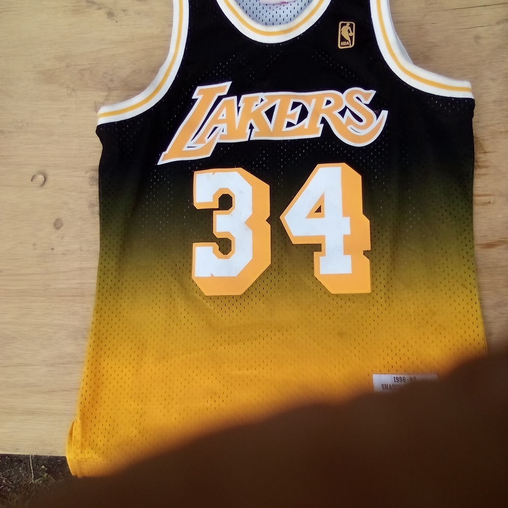 Authentic LA Lakers__shaq O'Neil__jersey